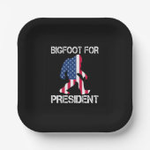 Bigfoot社長のためのおもしろいbigfoot ペーパープレート (正面)
