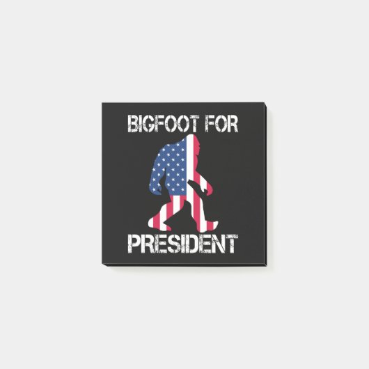 Bigfoot社長のためのおもしろいbigfoot ポストイット (正面)