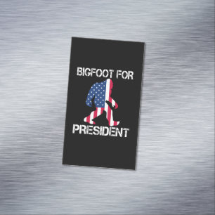Bigfoot社長のためのおもしろいbigfoot マグネット名刺