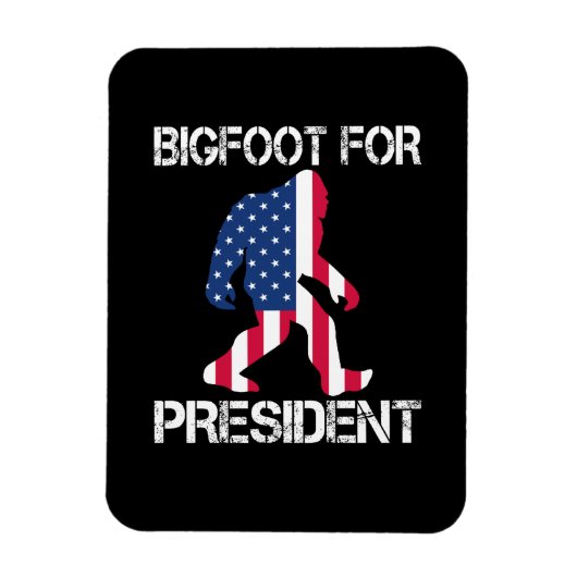 Bigfoot社長のためのおもしろいbigfoot マグネット (縦)