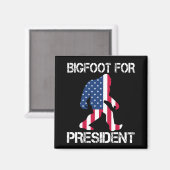 Bigfoot社長のためのおもしろいbigfoot マグネット (正面/裏面)