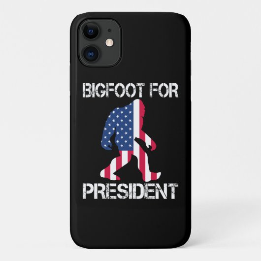 Bigfoot社長のためのおもしろいbigfoot Case-Mate iPhoneケース (裏面)