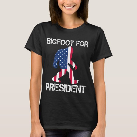 Bigfoot社長のためのおもしろいbigfoot Tシャツ (正面)