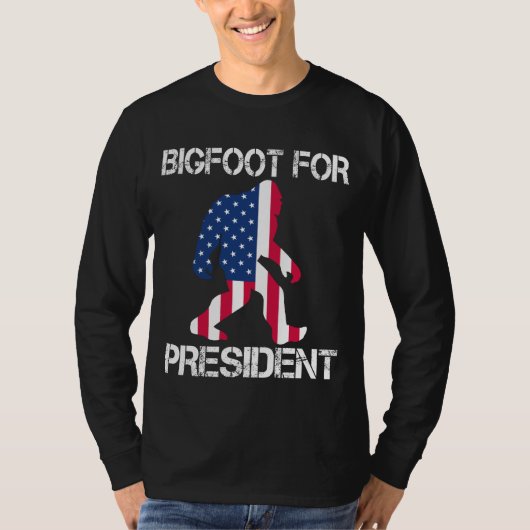 Bigfoot社長のためのおもしろいbigfoot Tシャツ (正面)