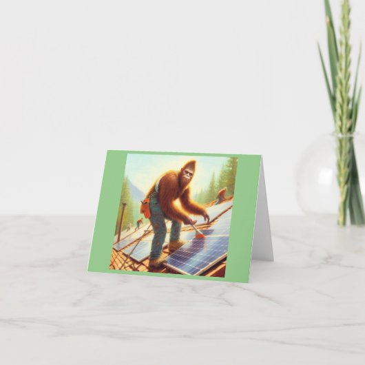 Bigfoot設置パネ太陽のル カード (正面)