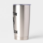 Bigfoot おもしろい - Fluent in Hide and Seek 保温保冷タンブラー (左面)