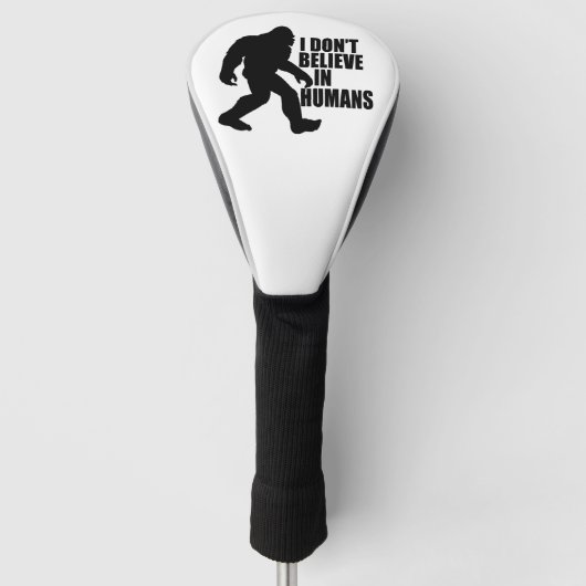 Bigfoot-おもしろいIは人間のナ信じプキンではない ゴルフヘッドカバー (正面)