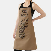 bigfoot,サスカッチ，フットプリント，skunk+ape, エプロン (インサイチュ)