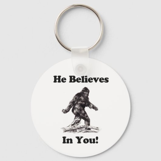 Bigfoot/サスカッチ-信じ He In  You キーホルダー (正面)