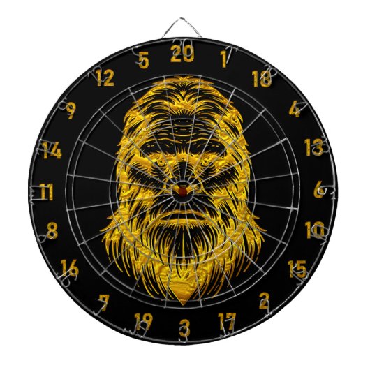 Bigfoot：目標実在の実践 ダーツボード (正面)