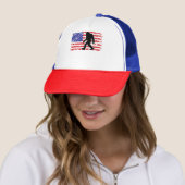 Bigfoot and the American Flag キャップ (インサイチュ)