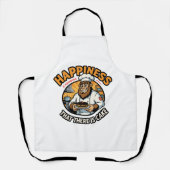 Bigfoot Baker Cake is Happiness エプロン (正面)