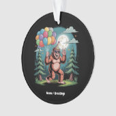 Bigfoot Birthday Party Bash Balloons オーナメント (正面)