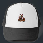 Bigfoot Bunny Funny Easter Day Sasquatch T-Shirt キャップ<br><div class="desc">Bigfoot Bunny Funny Easter Day Sasquatch T-Shirt</div>