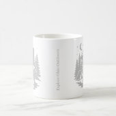 Bigfoot Camping Coffee Mug コーヒーマグカップ (中央)
