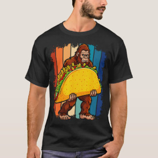 Bigfoot Carrying Taco Funny Cinco De Mayo Boys Tシャツ