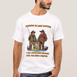 Bigfoot Catching A keeper Tシャツ