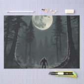 Bigfoot Cryptid Decompage 薄葉紙 (クラフト)