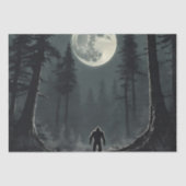 Bigfoot Cryptid Decompage 薄葉紙 (正面)