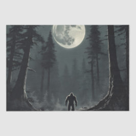 Bigfoot Cryptid Decompage 薄葉紙