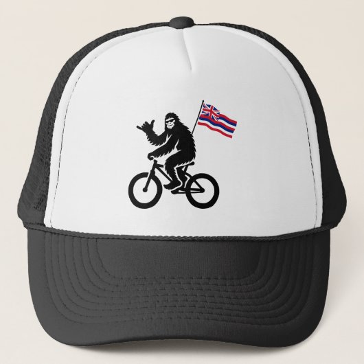 Bigfoot Cycling Hawaii Flag キャップ (正面)