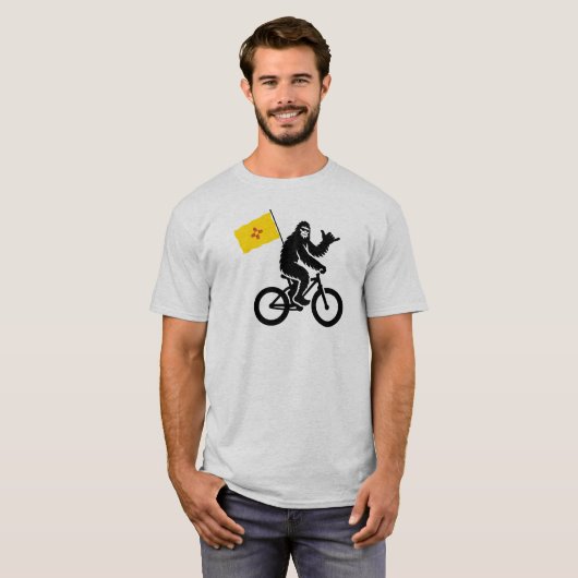 Bigfoot Cycling New Mexico Flag Tシャツ (正面フル)