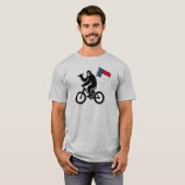 Bigfoot Cycling North Carolina Flag Tシャツ (正面フル)