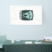 Bigfoot Dad Vintage Engraving Funny Father Shirt D 横断幕 (トレードショー)