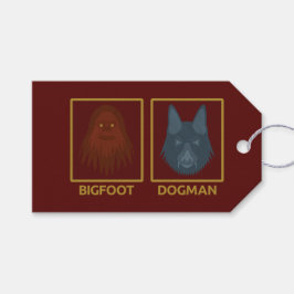 Bigfoot & Dogman Gift Tag ギフトタグ