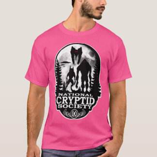 Bigfoot Dogman Mothman Ufo国家暗号学協会 Tシャツ