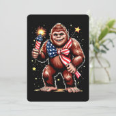 Bigfoot Fireworks 4th Of 7月サスカッチUS America 招待状 (スタンド正面)