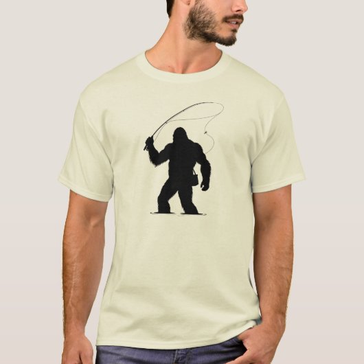 Bigfoot Fly Fishing Tシャツ (正面)
