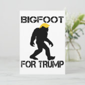 Bigfoot For Trump 2024 選挙 招待状 (スタンド正面)