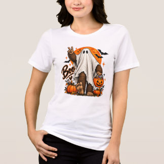 Bigfoot Ghost Halloween T‑Shirt トライブレンドTシャツ