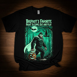 Bigfoot Halloween T-Shirt | Funny Sasquatch Quote  Tシャツ