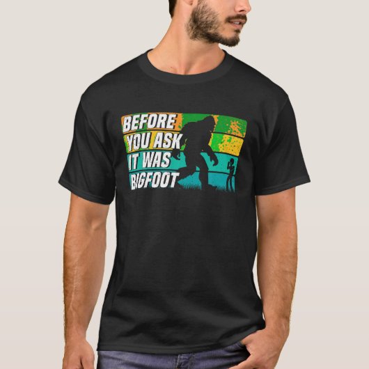 Bigfoot Handiced PWD おもしろい Disability Wh Tシャツ (正面)