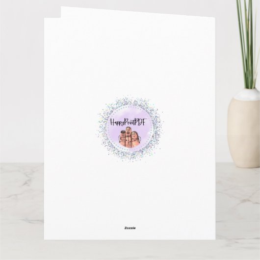 Bigfoot Happy Birthday カード (裏面)