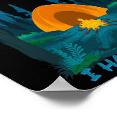 Bigfoot Iは人間を嫌い、あなたもするべきだ – Stay Aw ポスター (角)