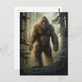 Bigfoot in the Forestはがき ポストカード (正面/裏面)