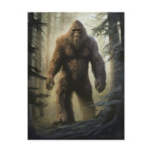 Bigfoot in the Forestはがき
