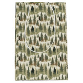 Bigfoot In the Forest ミディアムペーパーバッグ (正面)