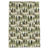 Bigfoot In the Forest ミディアムペーパーバッグ (裏面)