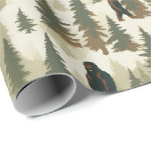 Bigfoot In the Forest ラッピングペーパー (ロールコーナー)