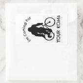 Bigfoot I's 来 For Your KOMs 長方形シール (バッグ)