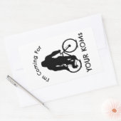 Bigfoot I's 来 For Your KOMs 長方形シール (封筒)