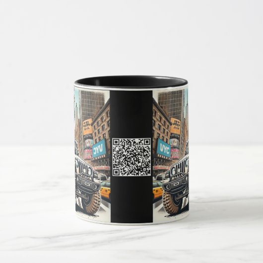 ☕ BIGFOOT JEEP TAKEOVER - NYC EDITION MUG 🗽 マグカップ (中央)