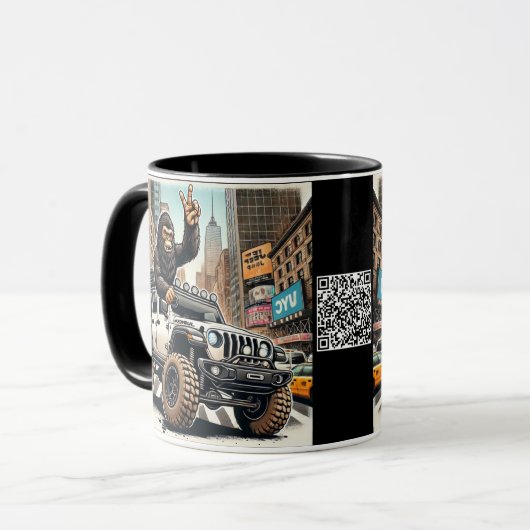 ☕ BIGFOOT JEEP TAKEOVER - NYC EDITION MUG 🗽 マグカップ (正面左)