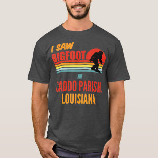 Bigfoot Lives In Caddo Parish Louisiana Tシャツ