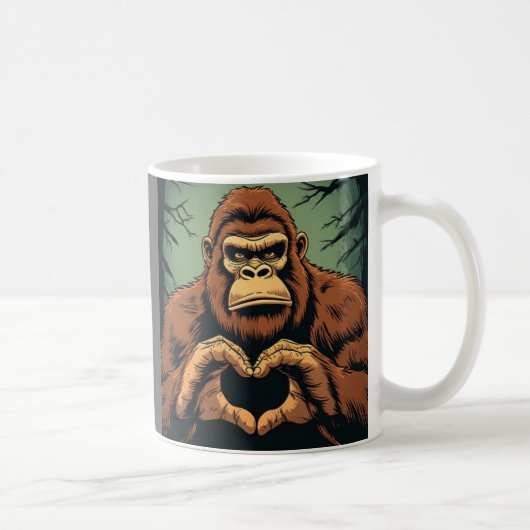 BIGFOOT LOVE マグカップ 11オンス (右)