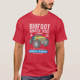 Bigfoot Monster Truck – Ultimate Destruction Desig Tシャツ